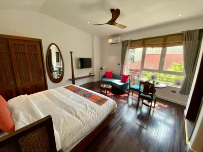 大床单间公寓 — Maison Nhã Truc Bach Lake -Boutique Resident